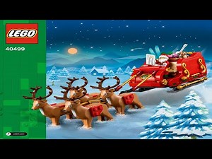 LEGO instructions - Seasonal - 40499 - Santa's Sleigh