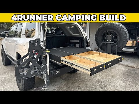 10-minutes Toyota 4Runner Camping Conversion | Full-Time Overland Build Review