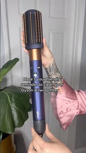 How to clean Dyson Airwrap filter