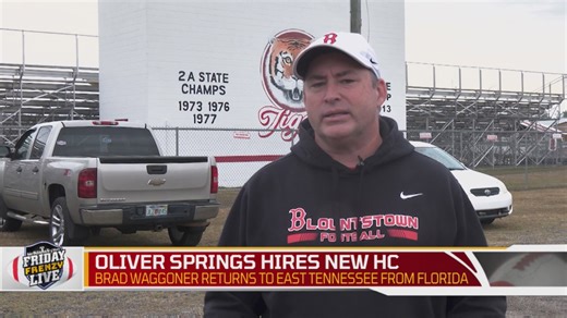 Oliver Springs hires Brad Waggoner as head football coach