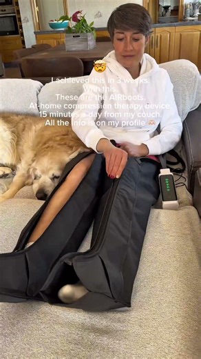 Still hiding your legs? I achieved this in 3 weeks with AIRboots at-home compression therapy