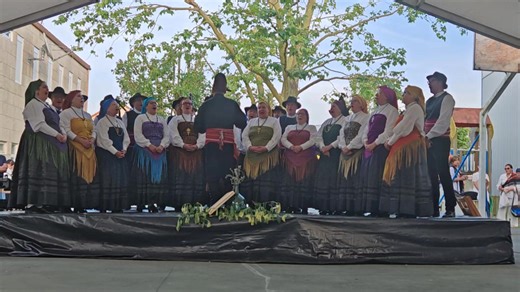 Aimil folc, tampouco faltou a cita musical de Concello de Trasmiras 2025. Banda de Gaitas Xinzo de Limia | Dende A Limia