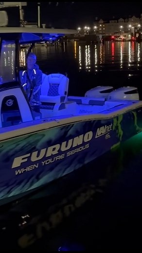 7.6K views · 100 reactions | Lights, Radar & thermal camera, action! Night cruising aboard Furuno One with OceanLED   #furuno #furunomarineelectronics #whenyoureserious | Furuno Marine Electronics | Facebook