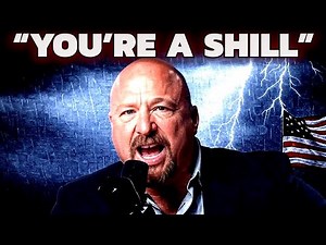 Alex Jones Confronts Caller Who Calls Him a "Shill"