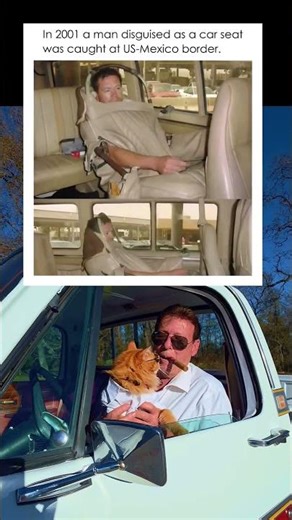 Man was disguised as a car seat 🤣 #meme #funny #fail #mexico #shorts #comedy #viralvideos #police
