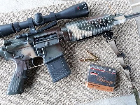 DPMS Oracle AR15 - PMC Bronze .223 55gr FMJ-BT Ammo Test!