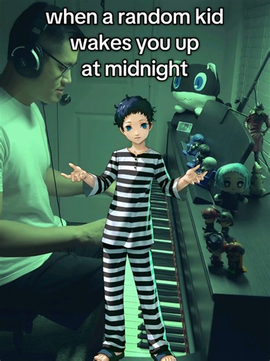 Good evening. (The Voice Someone Calls - P3R ver. Piano Cover) #p3 #persona3 #persona3reload #gamemusic #pianocover