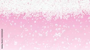 Carbonated water bubble soda background