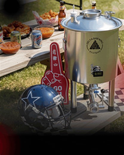 🍂 Ready to brew your best batch yet? The FermTank – 8 Gallon TC is your stainless steel workhorse with all tri-clamp ports for cleaner setups, easier upgrades, and pro-level precision. 🍺 Ideal for fall seasonals, cozy stouts, or football Sunday lagers. Start Your Fall Ferment Today! | Delta Brewing Systems