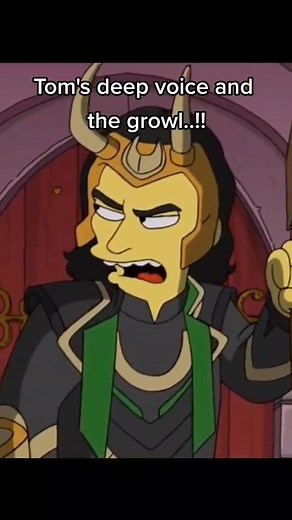 Exploring Loki's Iconic Voice in The Simpsons | Tom Hiddleston