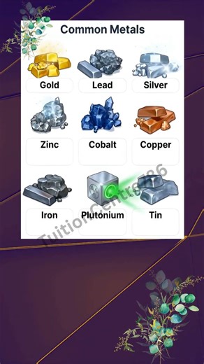 Common Metals Vocabulary | Learn Important Metal Names in English📝💎