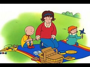 Caillou S02 E77 I Comic Caper! / Hide and Seek / Caillou's Clouds / Caillou Cleans Up