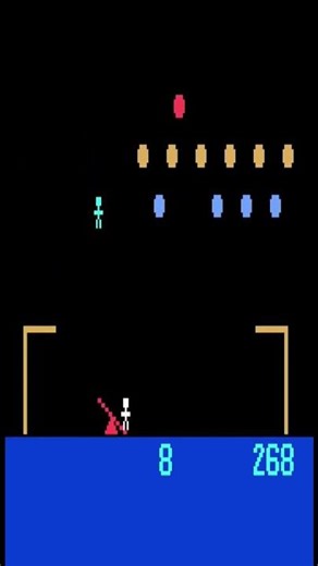 P T Barnum's Acrobats! (1982) #retrogamingloft #ptbarnum #odyssey2