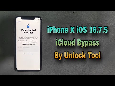 How To iPhone X iOS 16.7.5 iCloud Bypass By Unlock Tool Hello Screen Bypass