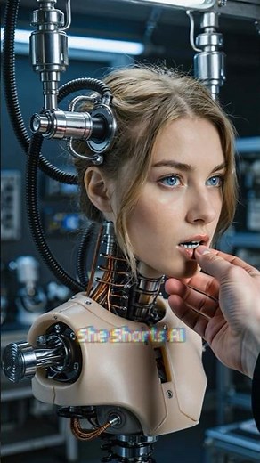 Human va robot girl future comparison