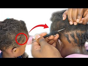 QUICK & EASY Temporary Dreadlocks For KIDS Tutorial.