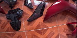 46K views · 2.4K reactions | Project Yuri latest update | tutorial pano mag carbon fiber | dito din pala nag pa gawa si jawo at julio | MOTO RONDA VLOG | Facebook