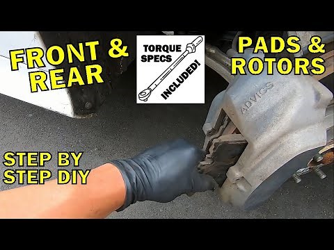 2016-2020 Lexus GS350 Front & Rear Brake Replacement