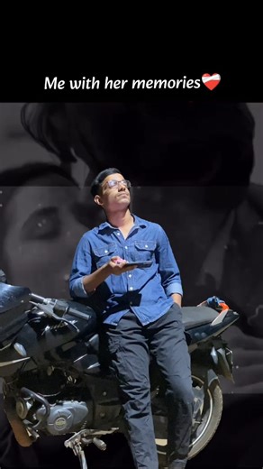 HOMIES HUB on Instagram: "She left my life, not my mind🥀❤️‍🩹 . . #memories #truelove #valentine #her #playboy . . . Rose day, chocolate day, teddy day, propose day, promise day, kiss day, hug day, valentines day, love, heartbreak, 14th feb, lost her, memories, sad, pulser, bajaj, royal enfield, bullet, night, tree, retake, playboy, timepass, funny, virat kohli, reels india"