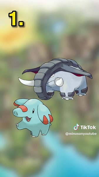 Which elephant pokemon is the best? 🐘 #pokemon #galar #johto #kanto #sinnoh #elephant #anime #anipoke #ashketchum
