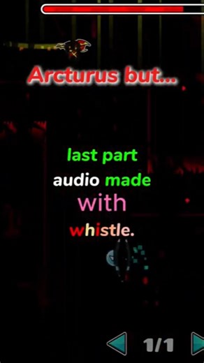 Arcturus but whistle...