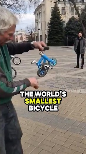 The World's Smallest Rideable Bicycle