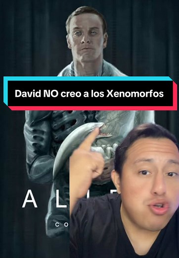 David NO es el creador de los Xenomorfos en Prometheus