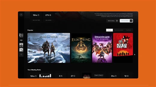 Game Launcher - Game Page
