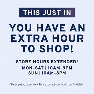 NEW. STORE. HOURS! You’ve got extra time to shop all the fall candles and self-care essentials you crave. ✨ Grab your mask & see what’s new in store. | Marshalls