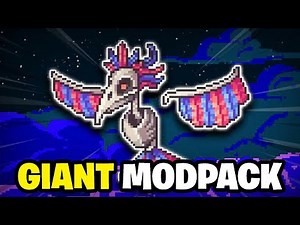 WE'RE BACK PLAYING THE BIGGEST TERRARIA MODPACK!