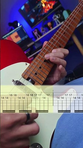 Hysteria - Muse 🎸GUITAR SOLO | TUTORIAL🔥 #guitarsolo #muse #hysteria #guitartutorial #guitartabs