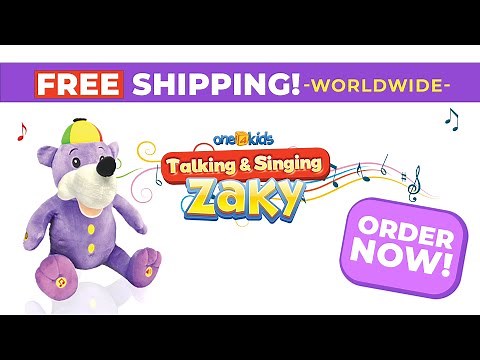 FREE WORLDWIDE SHIPPING - ZAKY TALKING & SINGING TOY