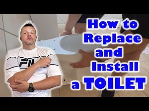 How to Replace and Install a Toilet | DIY