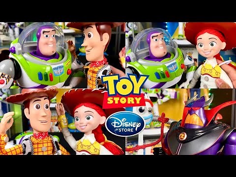 Disney Store Toy Story Interactive Talking Toys