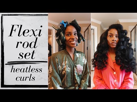 Flexi Rod Set: Step-by-Step Natural Hair Tutorial