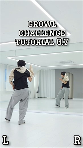 EXO – Growl Challenge Tutorial #EXO #Growl #EXOL #댄스튜토리얼 #기여비