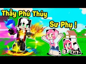 REDHOOD THỬ THÁCH 24GIỜ LÀM BẬC THẦY PHÙ THỦY TRONG MINECRAFT*REDHOOD SỞ HỮU SỨC MẠNH ĐIỀU KHIỂN LỬA