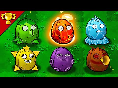 Plant vs Zombies : Wall-nut Family | Pvz HARD MODE 2022
