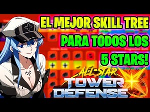 🌳THE BEST SKILL TREE in ALL STAR TOWER DEFENSE X🌟[HIDDEN POTENTIAL TIERLIST] #roblox