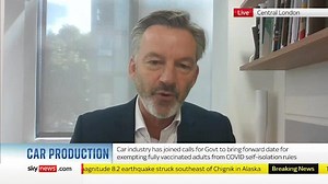 Chip shortage and pingdemic see car production slump to lowest July level since 1956