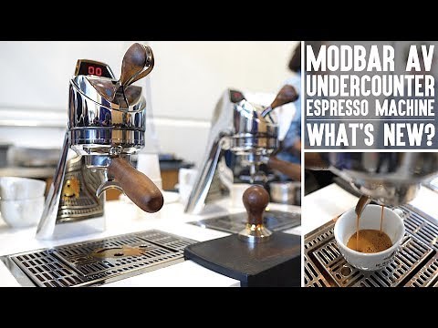 New Modbar AV Espresso Machine | Modbar + La Marzocco = Fresh New Features | Real Chris Baca