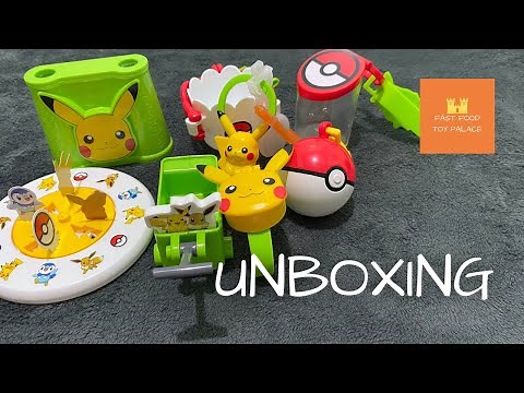 McDonalds Happy Meal Pokemon 2022 Unboxing