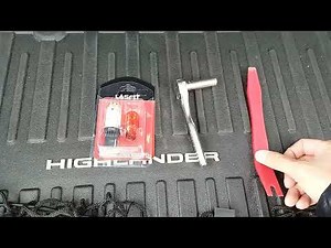 LasFit 7440 LED turn signal bulb install for 2020-2024 Toyota Highlanders