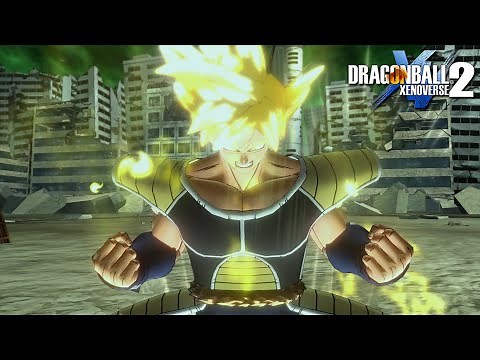 DBS Bardock goes Super Saiyan for the first time in Dragon Ball Xenoverse 2