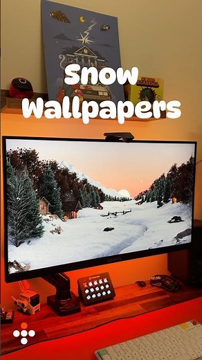 Best snow themed wallpapers.. #setup #desksetup #tech #wallpaper #snow #christmas #holiday #snow
