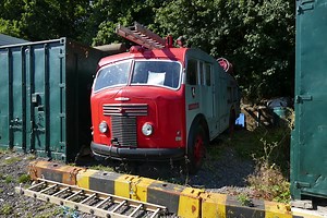 Commer Fire Engine at the East Kent Railway