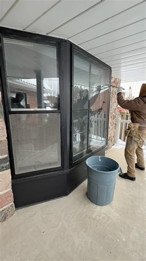 Building a beautiful bay window. Clean work, clean finish. #baywindow #windowinstallation #carpentry