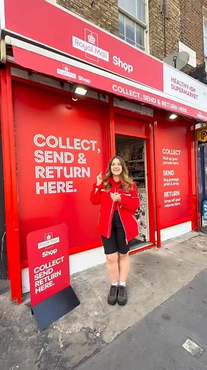 Collect, send and return with ease at 8000 new Royal Mail Shops 📦 #parcel #parcelshop #parcellocker #royalmail | Royal Mail