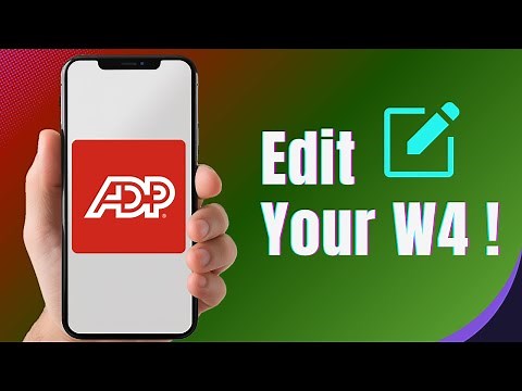 How To Change W-4 on ADP Payroll (2026) – Step-by-Step Guide