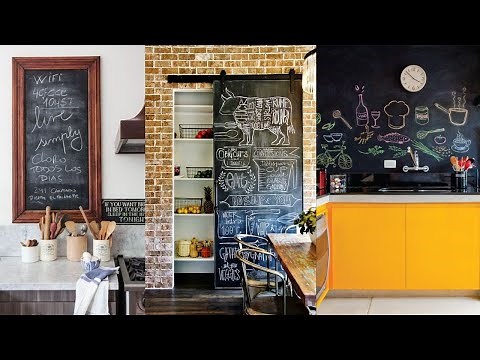 Kitchen Chalkboard Ideas. How to Make DIY Chalkboard Design for Kitchen.